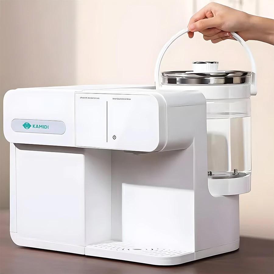 ✅ [CHÍNH HÃNG] Máy Tiệt Trùng bình sữa UV Kamidi Lux 1 Tích Hợp Đun Nước, Pha Sữa Bảo Hành 12 Tháng