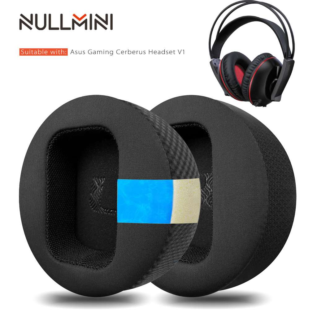 Nullmini Gel Làm Mát Earpads Cho Asus Gaming Cerberus Tai Nghe V1 Tai Nghe Thay Thế Đệm Tai Tay Bịt 