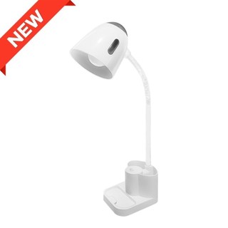  Đèn bàn chống cận Điện Quang DKL22 có hộp cắm bút bóng led E27 5W thay thế dễ dàng 