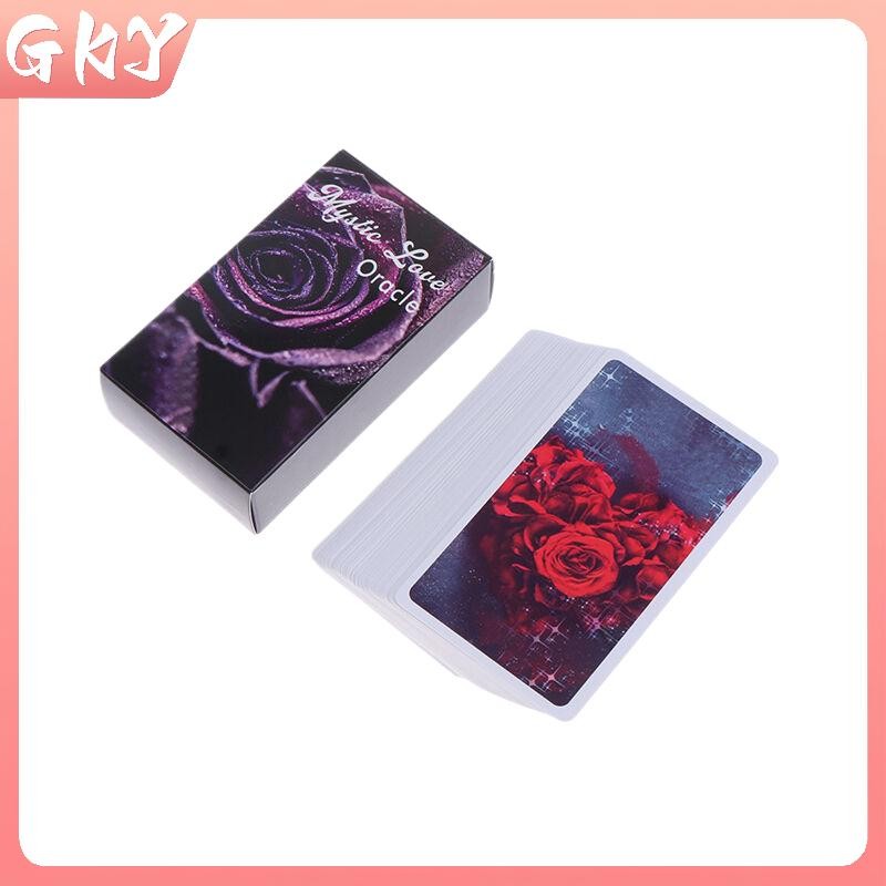 GKY 79 Chiếc Thẻ Mystic Love Oracle Deck LOVE ORACLE Deck Tarot Deck Twin Flame Deck Tin Nhắn Tarot 