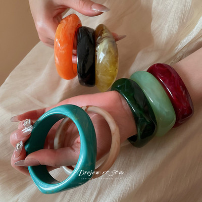 Vòng tay mây dệt tay phong cách dân tộc DREJEW, thiết kế Bohemian, phụ kiện thời trang