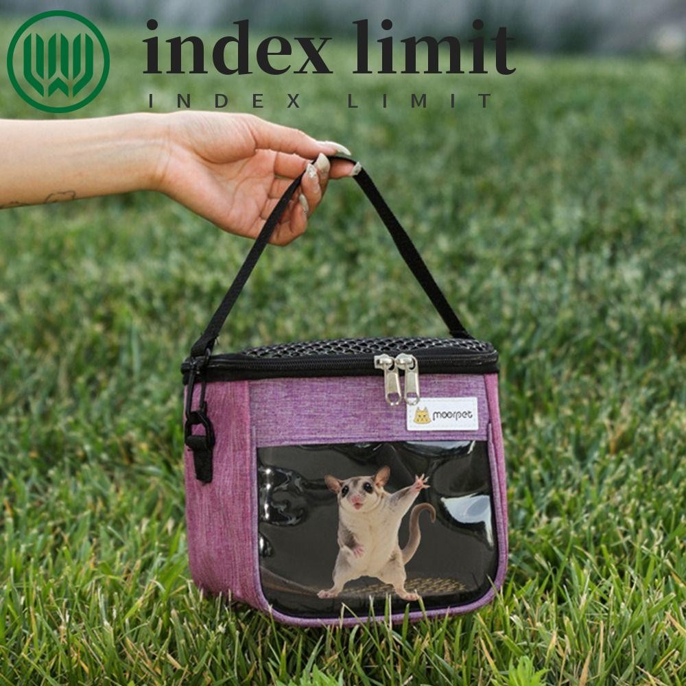  index limit INDEX LIMIT Hamster Travel Carrier, Túi đựng thú cưng cầm tay cầm tay, Túi xách Oxford 
