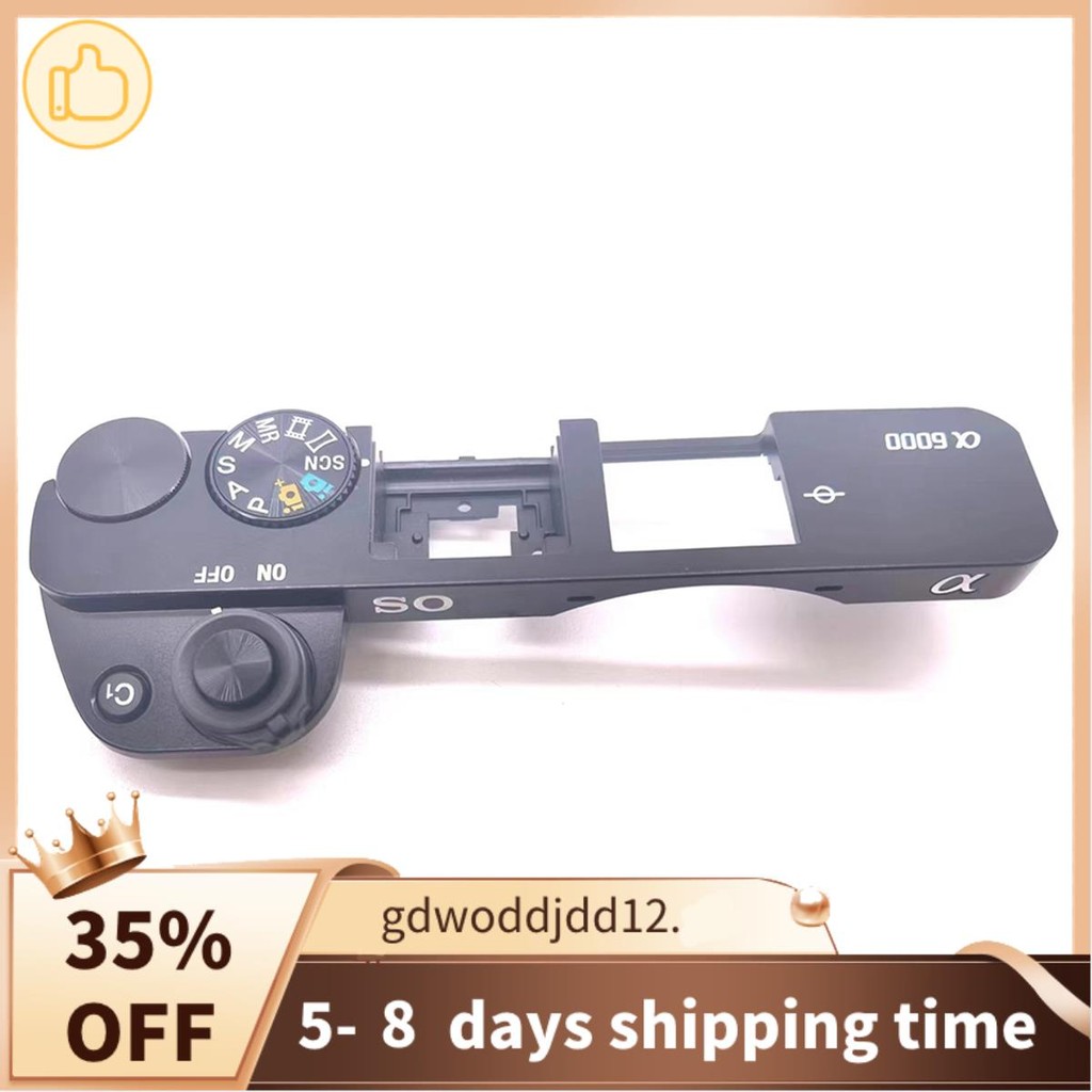 Superior A6000 Top Cover Unit Parts ILCE-6000 Power on Component Top Cover Đen