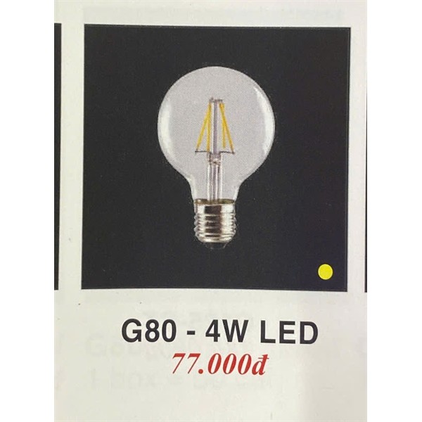 Bóng edison G80 trang trí