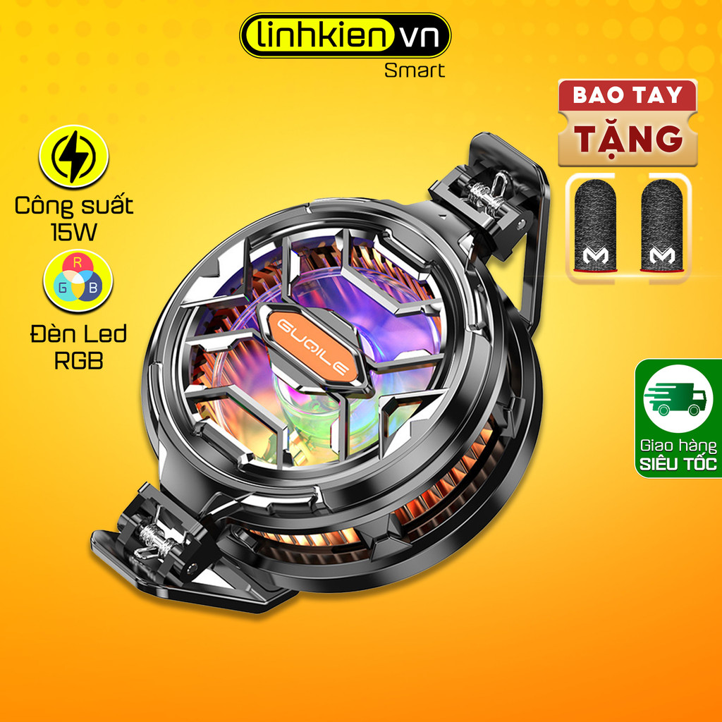 Quạt tản nhiệt sò lạnh FS03 CX07 CX08 làm lạnh đóng băng hỗ trợ tăng fps gaming liên quân PUBG FF