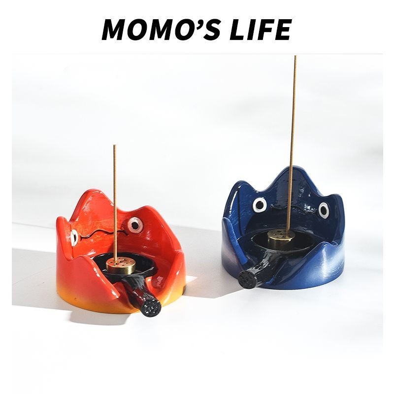 New Product#Calcifer Incense Holder Incense Base Incense Tray High-end Aromatherapy Candle Holder Or