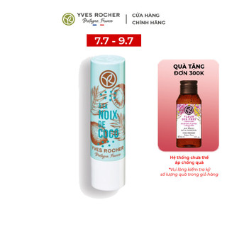 Son dưỡng yves rocher hương dừa lip balm coconut 4.8g