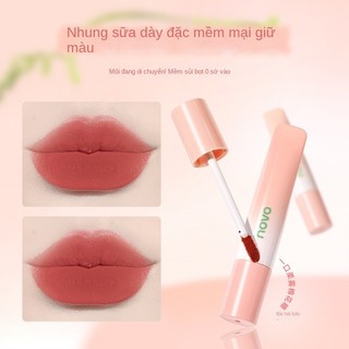 Velvet Matte Lip Lacquer Silky Lipstick Chống thấm nước Không dễ phai Lip Balm Lip Tint