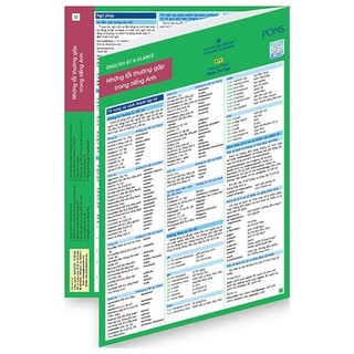 Sách - (12) English At A Glance - Những Lỗi Thường Gặp Trong Tiếng Anh