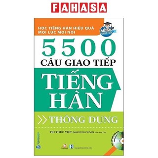 Sách 5500 câu giao tiếp tiếng hàn thông dụng