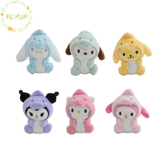 Flyup Sanrio Kawaii Anime Sang Trọng Đồ Chơi Búp Bê Kuromi Cinnamoroll Hello Kitty My Melody Búp Bê Nhồi Bông Mềm Bé Gái Trẻ Em Quà Giáng Tặng VN