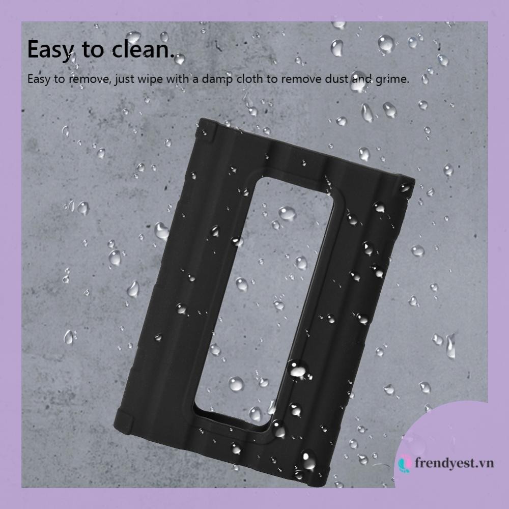 [Frendyest.vn] Ốp lưng silicon Vỏ bảo vệ chống rơi cho SSD di động Samsung T7 Shield
