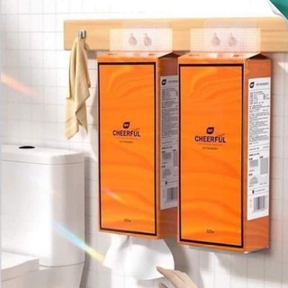 1 gói Giấy rút treo tường kèm móc treo tiện lợi hàng nội địa trung cao cấp đa năng