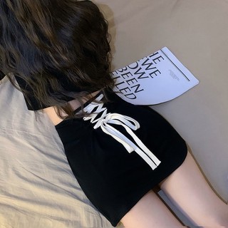 Áo len đen thời trang nữ mùa hè