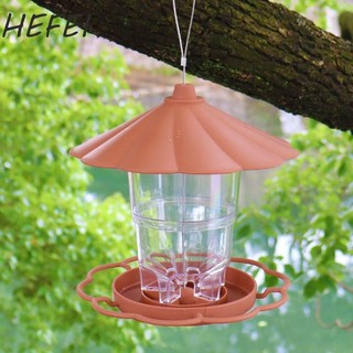 HEFEI Thức ăn cho chim bền đa chức năng để trang trí sân vườn Tự động treo hạt giống chim bằng nhựa