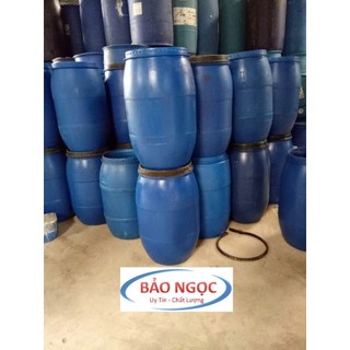 Thùng phi nhựa 120 lít thùng phuy nhựa 120l siêu bền đựng nước thùng phi cũ như hình