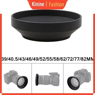 Kin 39 40 5 43 46 49 52 55 58 62 72mm Camera Kim Loại Ống Kính Hood Góc Rộng Vít Gắn Ống Kính Hood Cho Máy Ảnh Kỹ Thuật Số Accesso