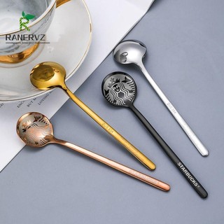 Muỗng cà phê Starbucks bằng thép không gỉ nhiều màu sắc