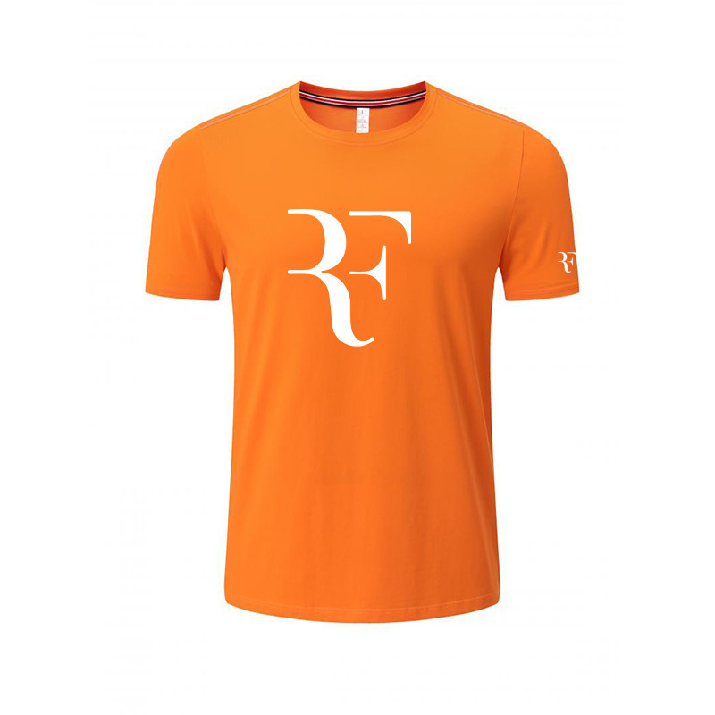 Áo thun tập Tennis nam nữ & Áo chạy bộ 100% Cotton Nadal Federer Djokovic Bộ sưu tập tay ngắn cỡ lớn