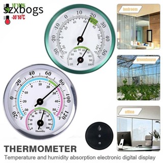 szxbogs Nhiệt kế Mini Máy đo độ ẩm cho nhà kính gia đình Không cần pin Fahrenheit Máy đo độ ẩm khí hậu phòng