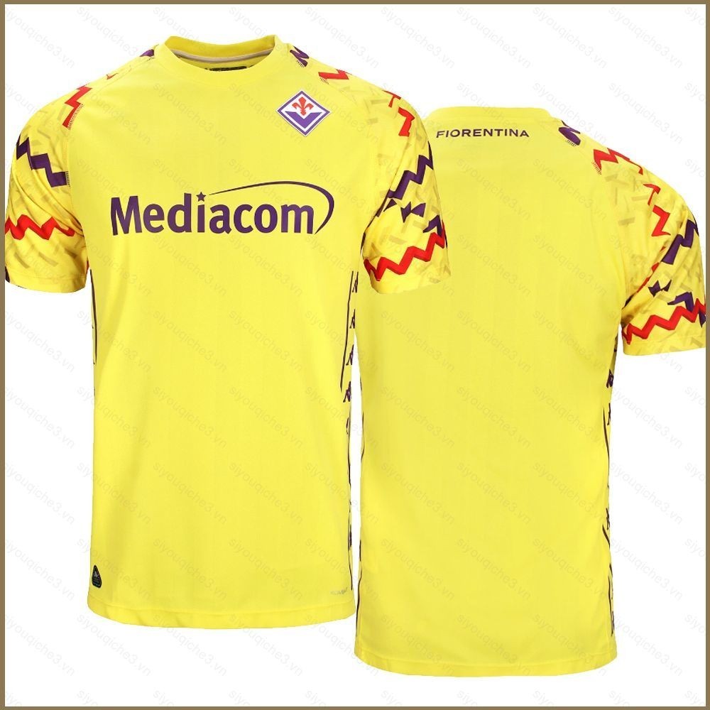 [Sy3] 2024-2025 Serie A ACF Fiorentina Thủ môn câu lạc bộ bóng đá Áo thun bóng đá Trẻ em Người lớn P