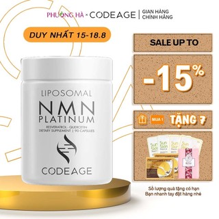 Viên uống chống lão hóa da Codeage Liposomal NMN 90 viên