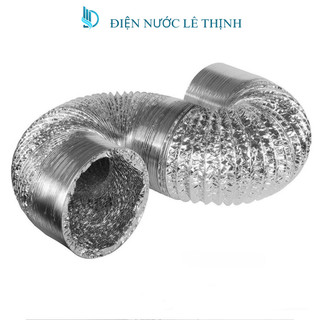 Ống gió bạc thông khói thông khí nhiều cỡ, set 1m