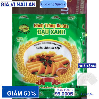 Bánh tráng Đậu Xanh (Bò Bía)