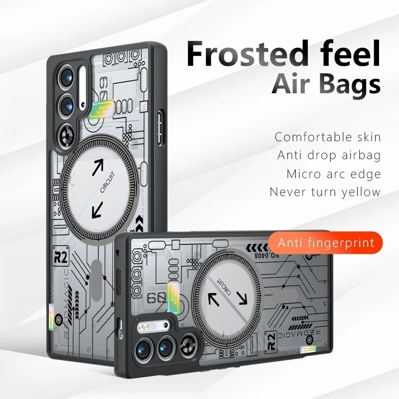 [Sẵn sàng] Ốp điện thoại trong suốt cho Red Magic 9s Pro Plus 9 Pro Plus 8s Pro 8 Pro Plus Plus Plus