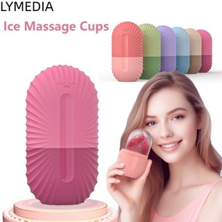  LYMEDIA 1 Chiếc Cốc Massage Đá Máy Mát Xa Mặt Làm Đẹp Nâng Đường Viền Mặt Con Lăn Dụng Cụ Chăm Sóc Da Bóng Cốc Đá Khuôn Khay Đá 