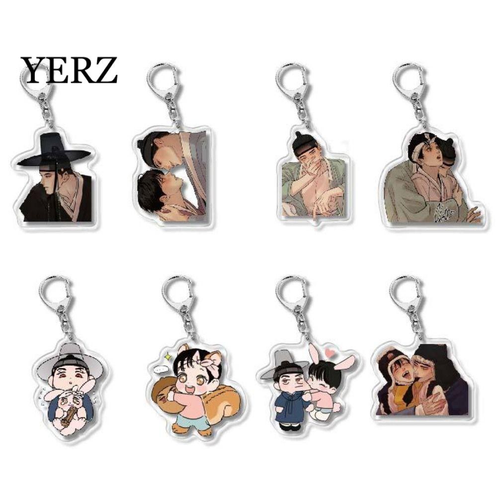 YERZ Họa Sĩ Của Đêm Móc Khóa, Nhân Vật Hoạt Hình Manga Hàn Quốc Hàn Quốc BL Manga Móc Khóa, Sản Phẩm