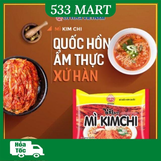 Mì kim chi Ottogi Hàn Quốc 120g
