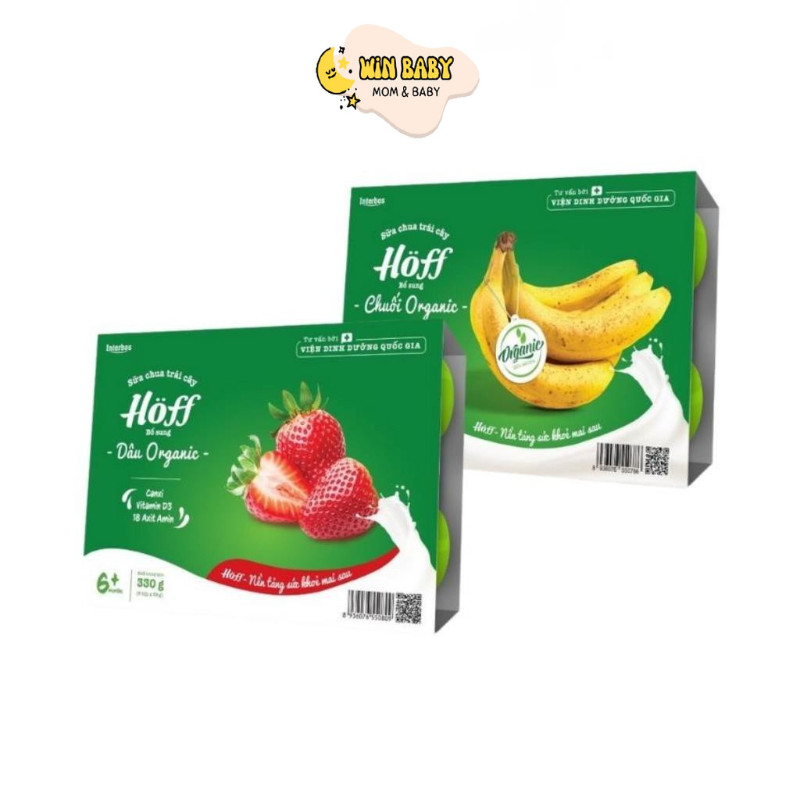 Sữa Chua Hoff Organic Cho Bé Từ 6 Tháng