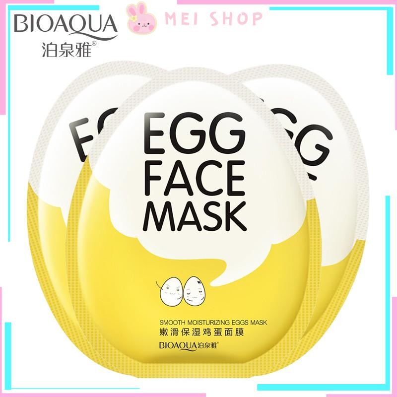 Mặt nạ trứng BIOAQUA EGG FACE MASK 30g