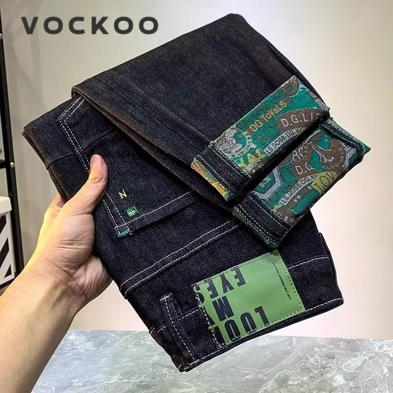 VOCKOO quần ống rộng quần jean nam 2024 NEW STYLE MNK24901XZ 36Z240903