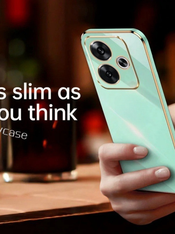 [SS originality] Square Plating Multi Color Casing For Xiaomi Redmi Turbo 3 5G 2024 Turbo3 RedmiTur