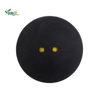 Mntt Squash Ball Double Yellow Dot Black Racket Dụng cụ tập luyện thể thao Bóng cao su cho người chơi