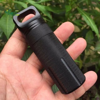 Mntt Hộp Đựng Thuốc Ngoài Trời Chai Khô Chống Thấm Nước Móc Khóa Viên Nang Thuốc Du Lịch Seal Tank