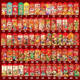  500 Phong Bao Lì Xì Tết 2025 Chọn Mẫu & Tặng Kèm Túi Bóng Kính 