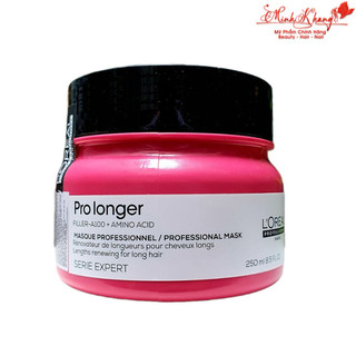 Hấp dầu Giúp Tóc Chắc Khỏe, Giảm Đứt Gãy Và Dài Hơn L'oréal Professional - Pro Longer Mask 250ml 