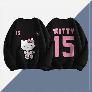  Áo hoodie sweater in họa HelloKitty  tiết cổ tròn mùa đông 2024 unisex của thương hiệu nội địa BEEYANBUY-A000043 20241004 