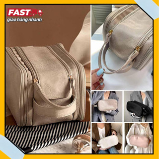 Túi đựng makeup & đồ cá nhân đa năng Túi sắp xếp du lịch dung tích lớn nhiều ngăn cho nữ tiện dụng