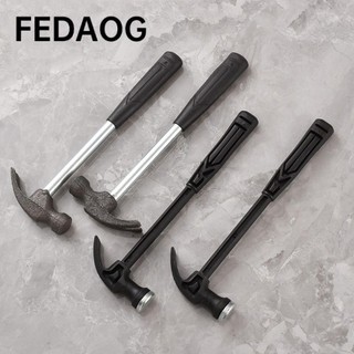 Búa Mini FEDAOG, Búa còi sửa chữa đa năng, Hộ gia đình Thủ công nhỏ DIY Chế biến gỗ Kim loại Sắt Dụng cụ cầm tay bằng nhựa Móng tay treo tường