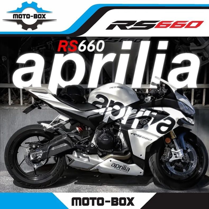 Thích hợp cho Aprilia RS660 Nhãn dán cơ thể Decal chữ lớn Nhãn dán chống nước