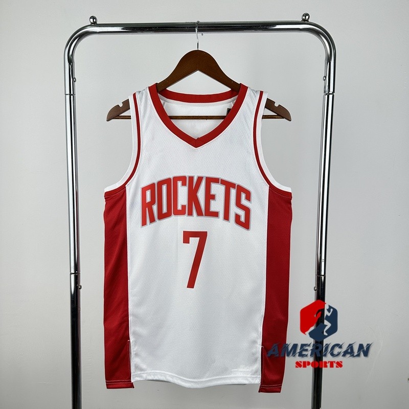 Áo Bóng RổHouston Rockets Kevin Durant Màu Trắng Mùa 2025-26