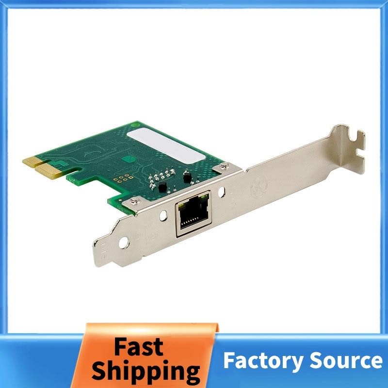 PCI-E X1 Gigabit Cổng Điện Đơn Máy Chủ Card Mạng Máy Chủ NIC I210-T1 RJ45 Ethernet NIC Cho PC Phụ Ki
