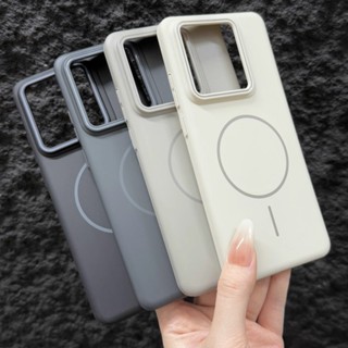 Dành Cho OPPO Realme GT7 NEO7 7X 7SE 14 Pro reno 14F GT8 Pro Matte Hard PC Slim Ốp điện thoại Có Nam Châm Mờ Chống Vân Tay