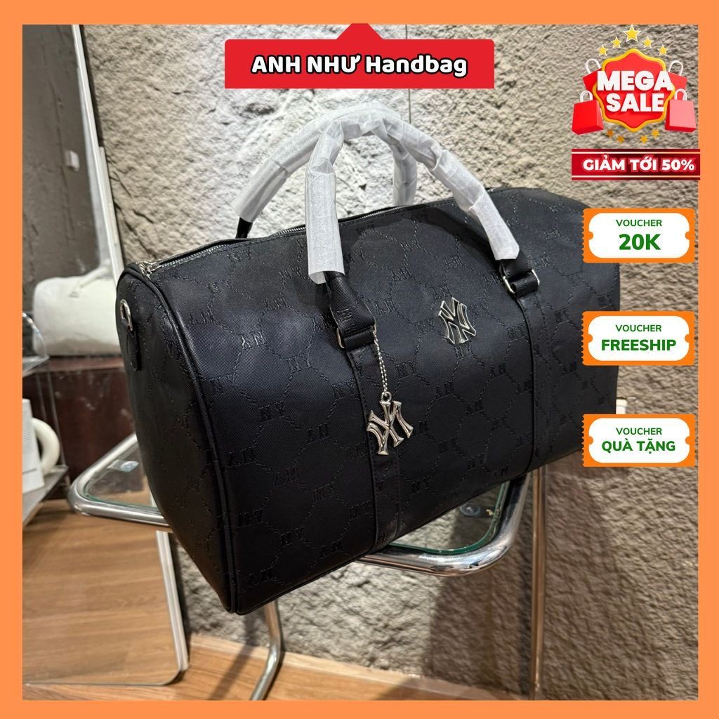 Túi Xách Duffle NY Thời Trang Cao Cấp–Túi Trống Nữ Đựng Đồ, Đi Du Lịch, Đi Tập Gym–Form Cứng, Chất D
