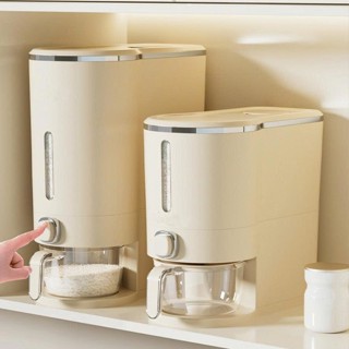 Hộp Đựng Gạo Tự Động BUNA – Chống Ẩm Chống Côn Trùng, Dùng Nhà Bếp