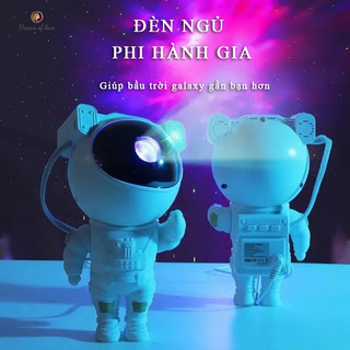  Đèn ngủ phi hành gia DREAM OF LOVE Đèn phi hành gia chiếu sao đủ màu sắc chống chói decor phòng 